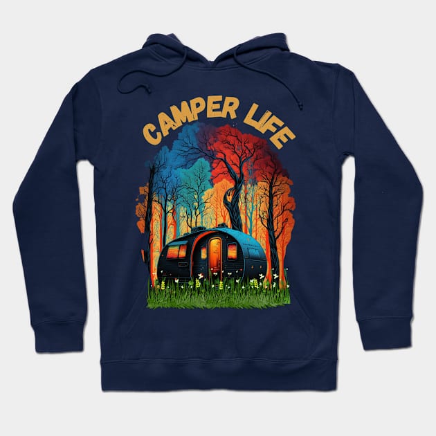 camper life Hoodie by mmpower